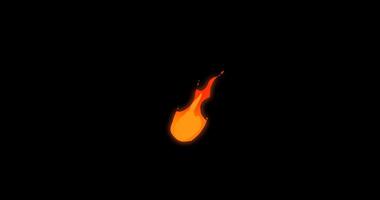 Flames Fire Animation Looping video