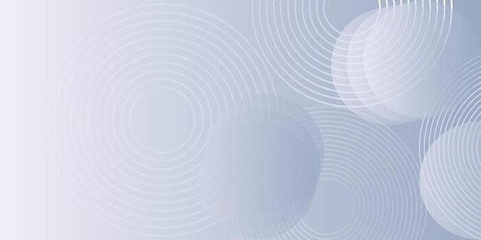 Abstract gray background with dynamic circle lines. Modern geometric lines. Digital technology concept vector