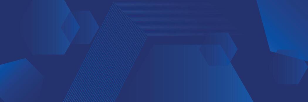 azul degradado hexágono forma. resumen azul antecedentes con geométrico vector