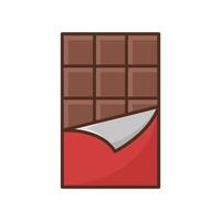 Chocolate Square Icon vector