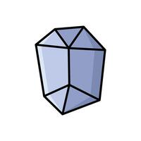 Chakra Crystal Icons vector