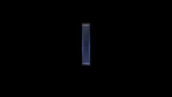Filter icon with glowing transparent contour video