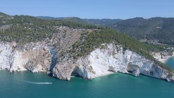 Cliffside Beauty Gargano Coast from Mattinata to Vieste video