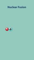 Illustration of nuclear fusion with deuterium and tritium forming helium and releasing energy video