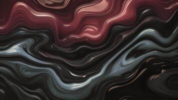 a black and red liquid background with waves video
