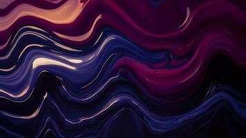 a purple, blue and black background with waves video