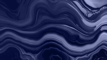 a blue and black marble background with wavy lines video