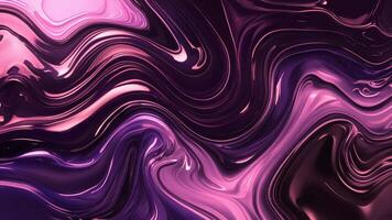 a purple and black background with wavy lines video
