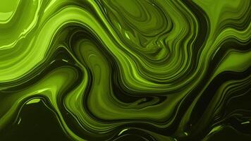 a green and black liquid background video