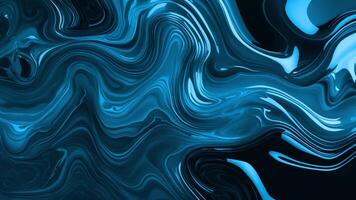 Abstract background of melting and undulating marble with sparkling sapphire blue with shadows video