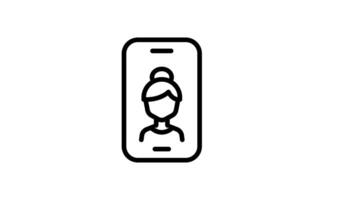 Animated Vertical Live Streaming Screen video