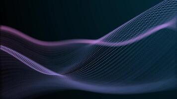 abstrakt bakgrund med rader och vågor video