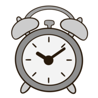 an alarm clock icon on a transparent background png