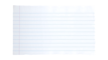 White torn paper with space for your message or text. png