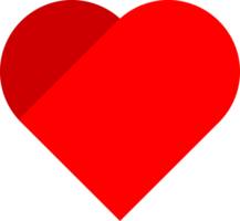 Heart red love png