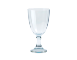 Elegant Empty Wine Glass on Transparent Background png