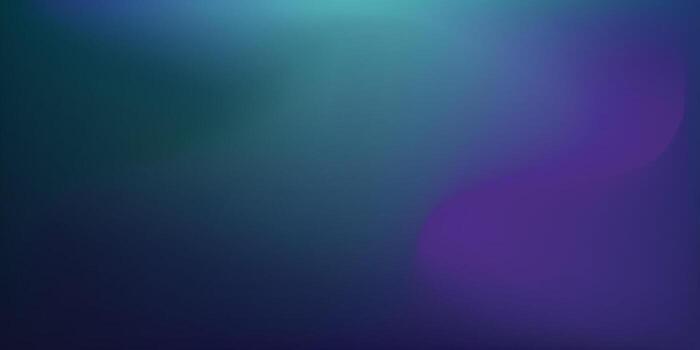 Serene Teal and Purple Gradient Background Abstract Deep Ocean Mood, Digital Art for Calm Designs vector