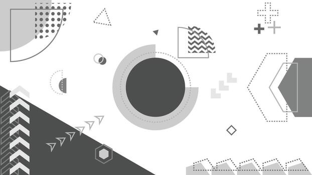 Dynamic geometric background vector