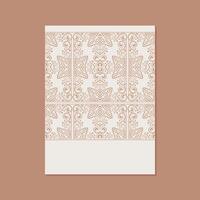 art geometric pattern cover design vector