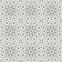 Flat mandala seamless pattern texture template vector