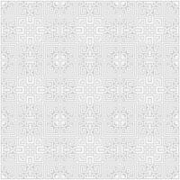 Gray and White Geometric Maze Seamless Pattern vector