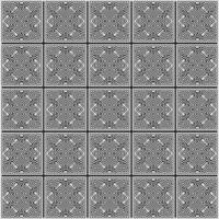 Geometric Tribal Monochrome Maze Motif Pattern Background. vector