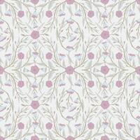 Floral pattern design for textiles vector