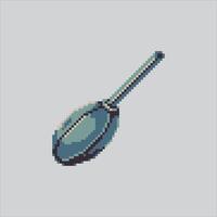 Pixel art Camera Dust Blower cleaner icon Illustration for game design vector