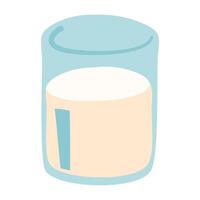 Fresh Milk, Cold Glass of Milk vector