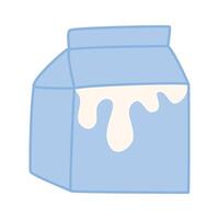 Milk Paper Box vector