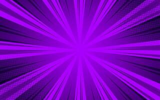 Abstract comic explosion background with radial effect vector