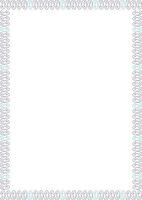 Seahorse frame. Cute cartoon fishes 2d illustration with empty space for your text. Baby shower design vector