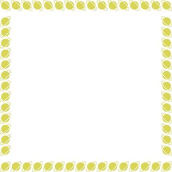 Saturn planet square frame. Hand drawn esoteric template vector