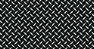 black and white metal tread diamond plate pattern steel texture illustration wallpaper wide background suitable for your fabric pattern vector