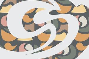 Background in shape perfect for every design vector