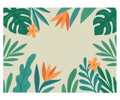 Floral Pattern with Colorful Flowers vector