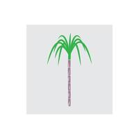 Sugarcane logos and symbol design vector
