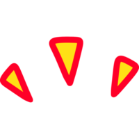 Warning Sign Exclamation Mark. Doodle Exclamation mark cartoon style png