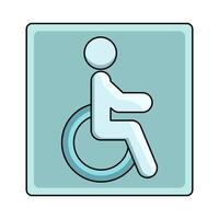 illustration of Accessible Icon vector