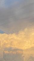 sunset in the sky photo