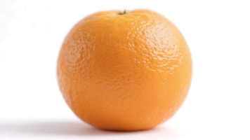 Transparent Orange , Realistic Detailed Single Orange Fruit with Transparent Background, Perfect for Juicy Citrus Designs and Food Illustrations png