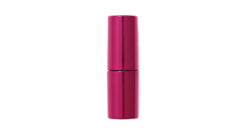 Transparent of Crimson Red Lipstick Tube, A Sleek, Shiny Crimson Red Lipstick Container Isolated on a Transparent Background, Perfect for Cosmetic Packaging Design and Mockups png
