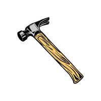 hammer many color vector