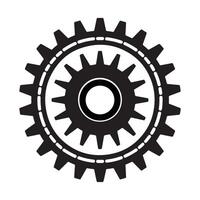 Intricate Gear Mechanism Design vector