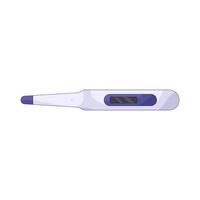Digital Thermometer for Medical Use vector