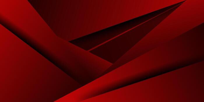 Red square background. Abstract paper cut with simple pattern. Eps10. vector