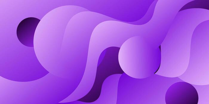 resumen brillante púrpura degradado antecedentes. realista ola sombra modelo diseño. eps10 . vector