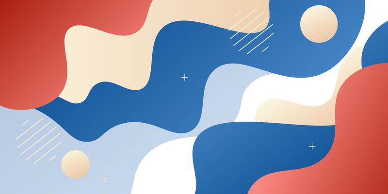 Modern colorful liquid abstract background with soft gradient colors on a white background. Eps10