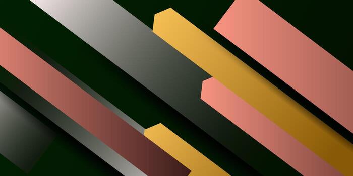 resumen dinámica vistoso bandera antecedentes. superposición flecha forma modelo diseño. eps10 vector