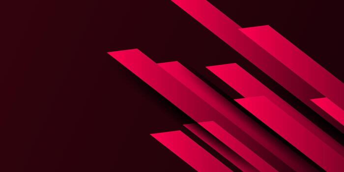 Abstract dynamic red background. Simple overlapping shape pattern. Eps10 vector